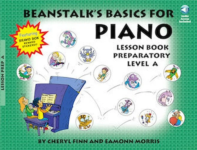 Beanstalk's Basics for Piano - Lesson Book Preparatory Level A / Book/Audio