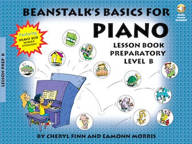 Beanstalk's Basics for Piano - Lesson Book Preparatory Level B