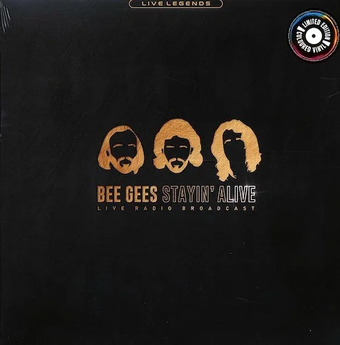 Bee Gees - Stayin' Alive Live Radio Broadcast: Live Legends (ltd. ed.) (colored vinyl)