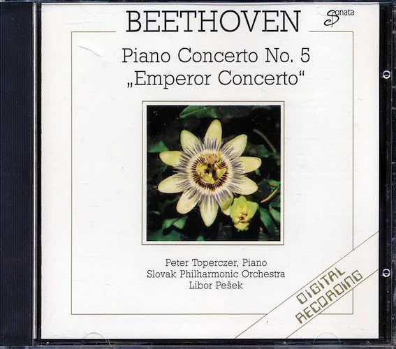 Beethoven - Piano Concerto No. 5 Emperor Concerto: Sloval Philharmonic Orchestra, Libor Pesek