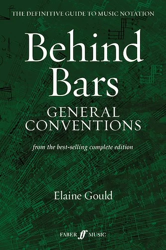 Behind Bars: General Conventions<br>