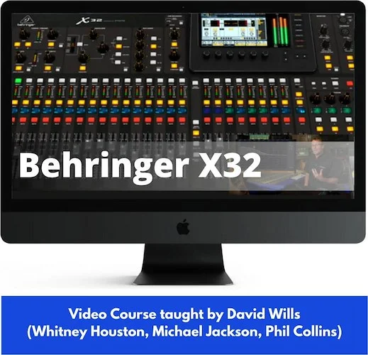 Behringer X32 Video Training Course (Download) <br>