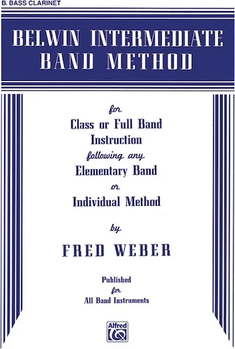 Belwin Intermediate Band Method