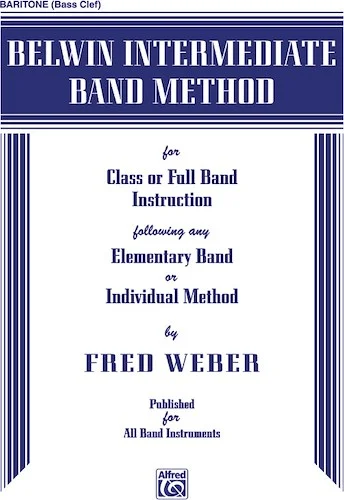 Belwin Intermediate Band Method