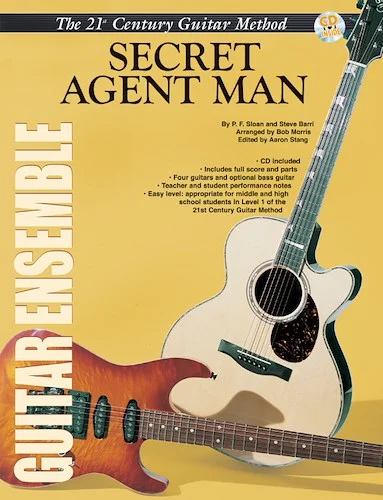 Belwin's 21st Century Guitar Ensemble Series: Secret Agent Man