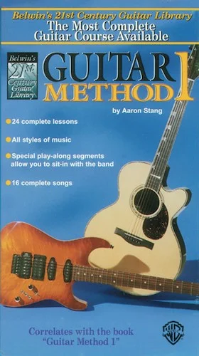 Belwin's 21st Century Guitar Method 1 Video: The Most Complete Guitar ...