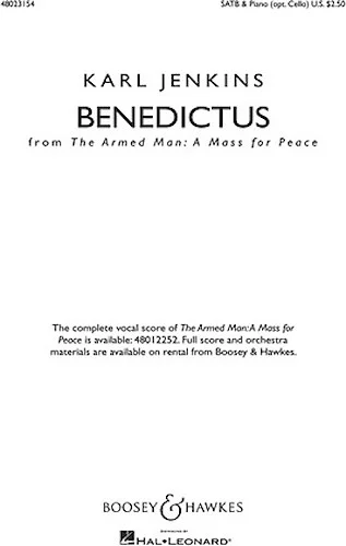 Benedictus from The Armed Man: A Mass for Peace