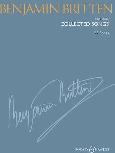 Benjamin Britten - Collected Songs