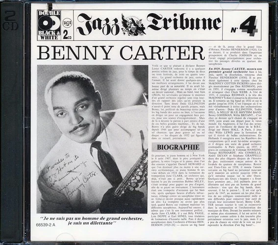 Benny Carter - Benny Carter 1928-1952: Jazz Tribune No. 4 (32 tracks) (marked/ltd stock)