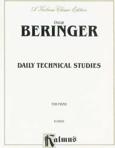 Beringer, Daily Technical Studies for Piano