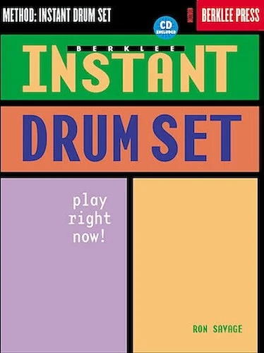 Berklee Instant Drum Set - Play Right Now!