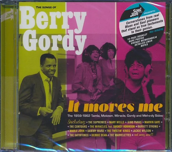 Berry Gordy - It Moves Me: The 1959-1962 Tamla, Motown, Miracle, Gordy And Mel-o-dy Sides