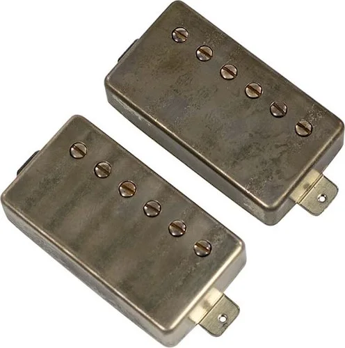 Bill Kelliher Hellbender Humbucker Pickup Set<br>Set, Cover / Bobbin Color : Aged Nickel