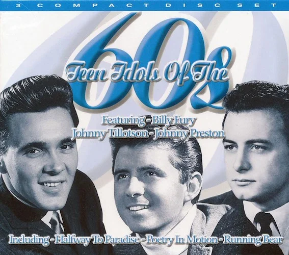 Billy Fury, Johnny Tillotson, Johnny Preston - Teen Idols Of The 60s (57 tracks) (3xCD)