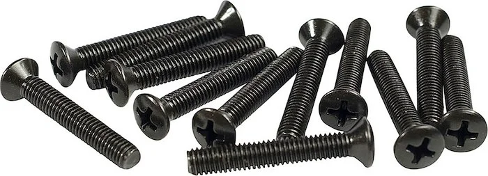 Black Oval Head Machine Screw For Cabinets