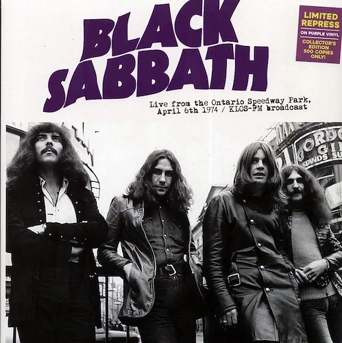 Black Sabbath - Live From The Ontario Speedway Park, April 6th 1974: KLOS-FM Broadcast (ltd. 500 copies made)