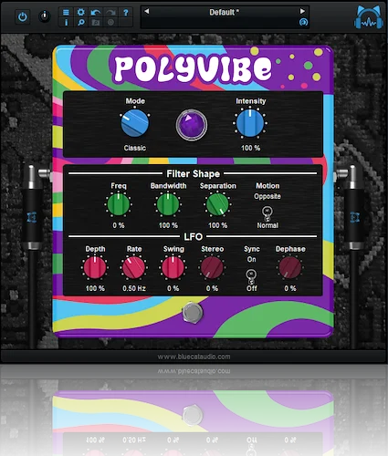 Blue Cat Polyvibe (Download)<br>Re-creation of vintage "vibe" pedals, based on original designs 