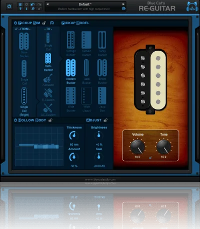Blue Cat Re-Guitar (Download) <br>One guitar, an infinite number of tones