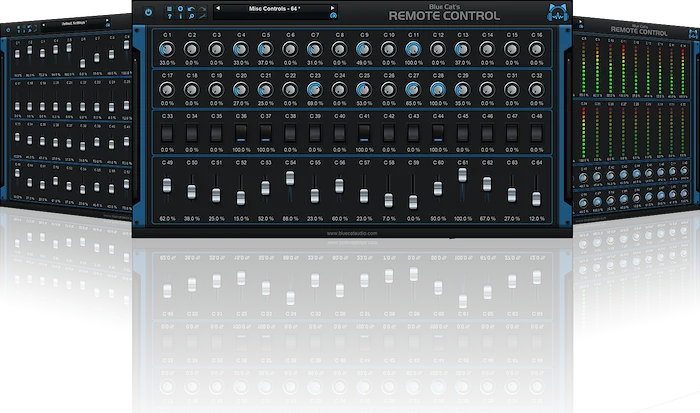 Blue Cat Remote Control (Download) <br>The Virtual Control Surface for your Virtual Studio