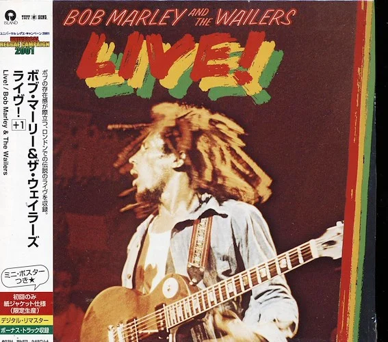 Bob Marley & The Wailers - Live! (Japan) (ltd. ed.) (deluxe mini-LP slipsleeve edition)