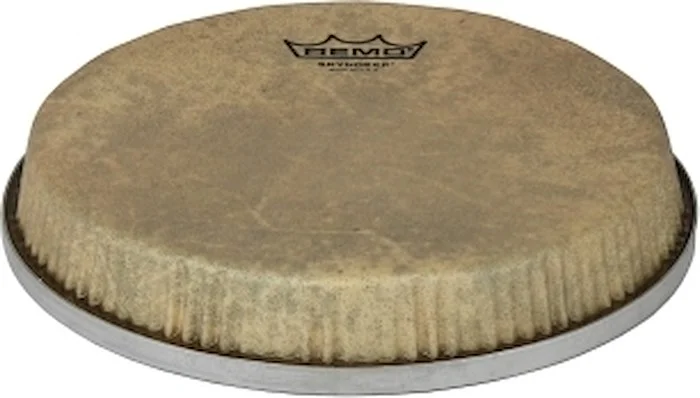 Bongo Drumhead, R-series, 8.50", Skyndeep, 'calfskin' Graphic