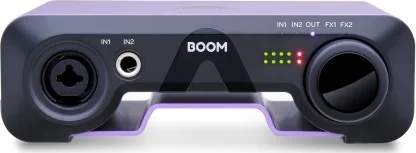BOOM - 2x2 Interface with Built-in Hardware DSP FX