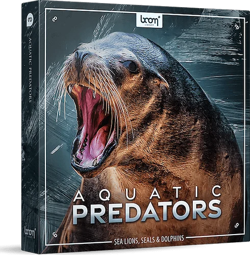 Boom Aquatic Predators (Download)<br>Animal war cries of the hunters of the shallow seas