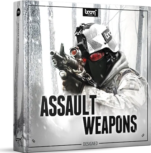 Boom Assault Weapons Designed (Download) <br>A gigantic sound effect arsenal of rifles, sniper rifles, pistols, machine-guns and more