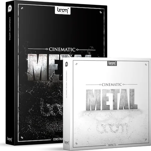 Boom Cinematic Metal 1 Bun (Download) <br>Massive, metallic, mind-blowing impacts for the silver screen