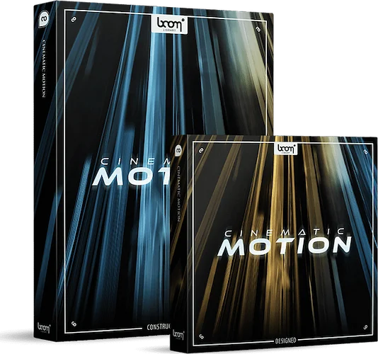 Boom Cinematic Motion Bundle (Download)<br>THE POWER BEHIND MOVEMENT - IN A PIONEERING SOUND LIBRARY