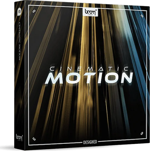 Boom Cinematic Motion Designed (Download)<br>THE POWER BEHIND MOVEMENT - IN A PIONEERING SOUND LIBRARY