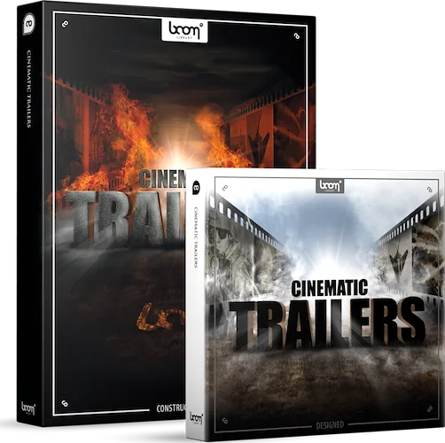 Boom Cinematic Trailers 1 Bund (Download) <br>Create a stunning cinematic experience with our cinematic trailer sound effects