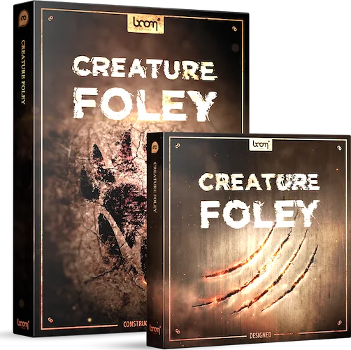 Boom Creature Foley Bundle (Download) <br>Meet the colossus of foley
