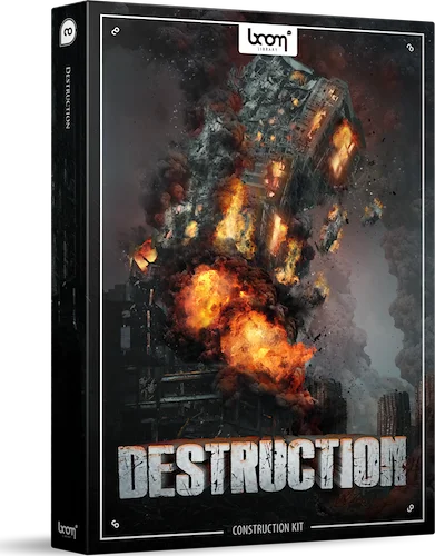 Boom Destruction CK (Download) <br>Destruction sound fx - the baton for your own destructive masterpiece