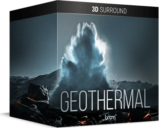 Boom Geothermal 3D Surround (Download) <br>Otherworldly sonic landscapes and textures