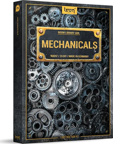 Boom Mechanicals CK (Download) <br>Mechanical sound fx - huge, medium, small & tiny