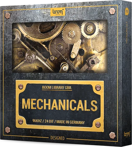 Boom Mechanicals Designed (Download) <br>The sound of mechanical processes.