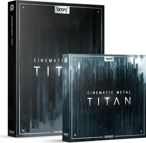 Boom Metal Titan Bundle (Download) <br>A new breed of cinematic trailer sound effects