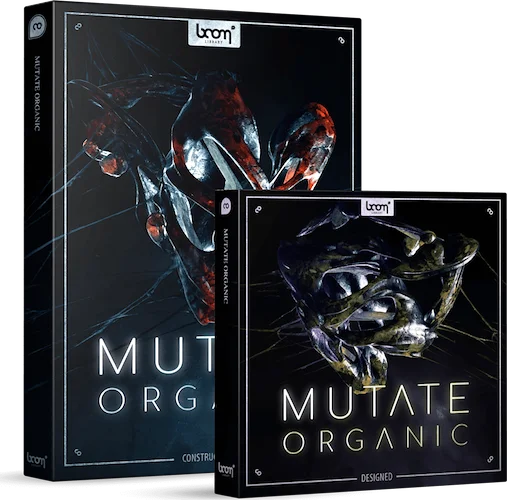 Boom Mutate Organic Bundle (Download) <br>Abstract and creatively inspiring: biological mutation sound effects