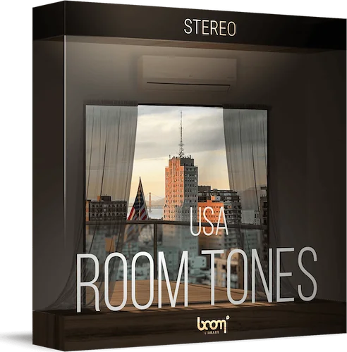 Boom Room Tones USA 3D Surround (Download) <br>Room ambiences from the USA