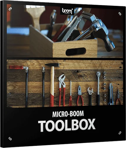 Boom Toolbox (Download)<br>This library is packed with over 250 files of manual tool sound FX