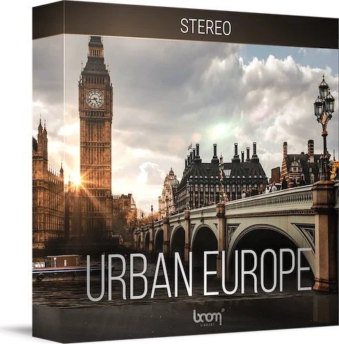 Boom Urban Europe Stereo (Download) <br>Urban Europe ambiences