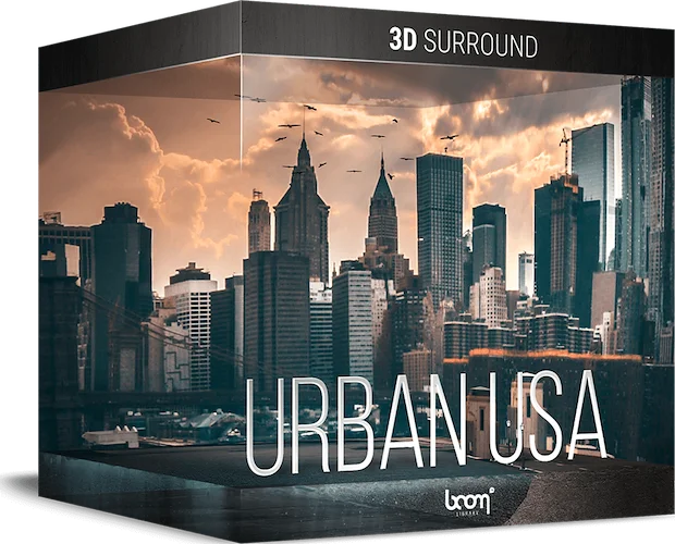 Boom Urban USA 3D Surround (Download) <br>Urban USA ambiences