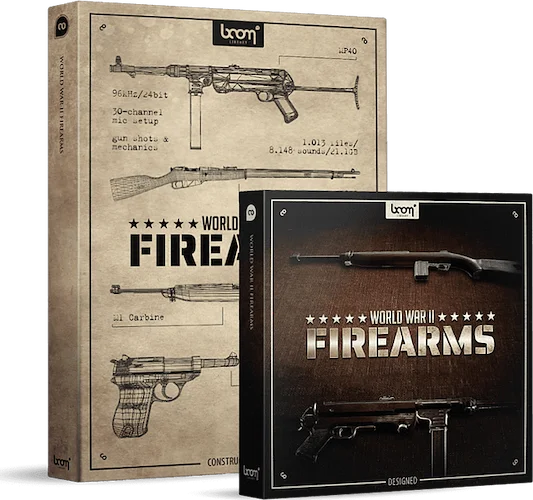 Boom World War II Firearms Bundle (Download)<br>AN UNRIVALED WORLD WAR II FIREARMS LIBRARY