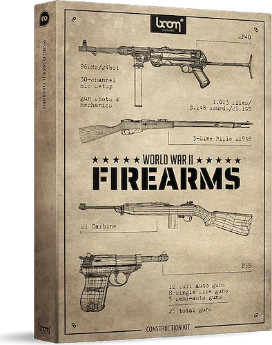 Boom World War II Firearms CK (Download)<br>AN UNRIVALED WORLD WAR II FIREARMS LIBRARY