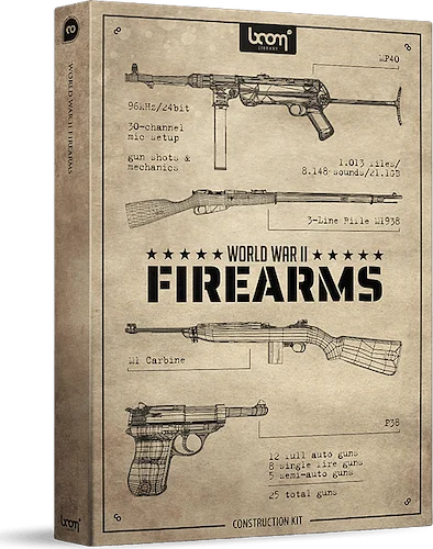 Boom World War II Firearms CK (Download)<br>AN UNRIVALED WORLD WAR II FIREARMS LIBRARY