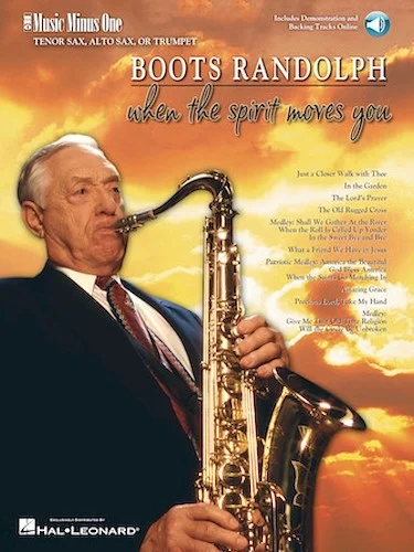Boots Randolph - When the Spirit Moves You - Music Minus One for Tenor Sax, Alto Sax or Trumpet