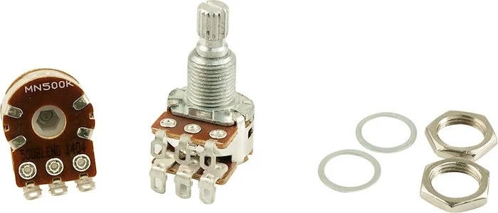 Bourns Pro Audio PDB182 Blend-Balance Mini Potentiometer 20% Tolerance 500 kohm -Split Shaft (1)