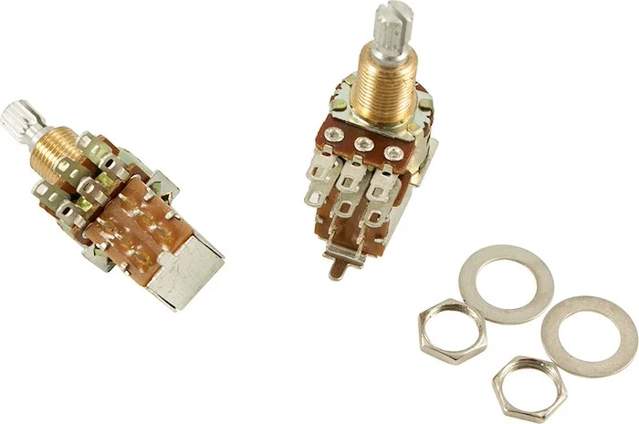 Bourns Pro Audio PDB183 Mini Guitar Potentiometer With Push-Pull Switch 20% Tolerance 500 kohm - Spl