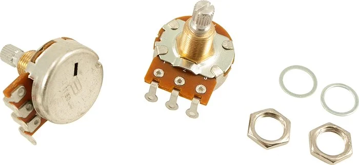 Bourns Pro Audio PDB24 No Load Guitar Potentiometer  20% Tolerance 250 kohm - Linear Taper - Split S